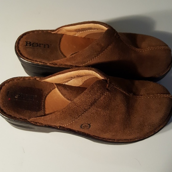 Boc Comfort Leather Clogs - Picture 3 of 8